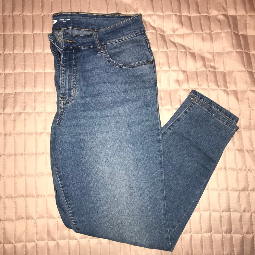 Super skinny ankle jeans
